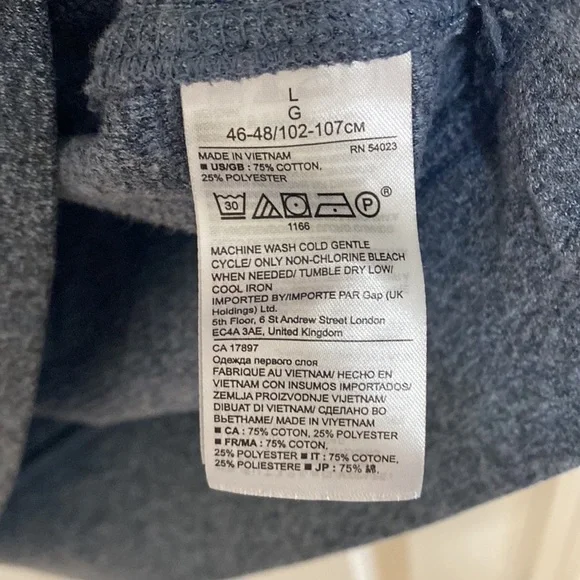 Banana Republic Men’s Cotton Long Sleeve. Size Large - Picture 4 of 4